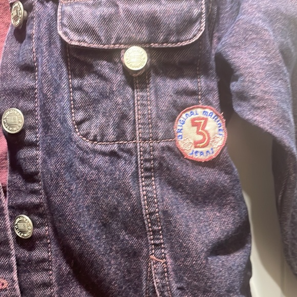 ♻️Fancy jeans jacket for girls - Picture 3 of 4